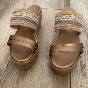 Wedge sandals